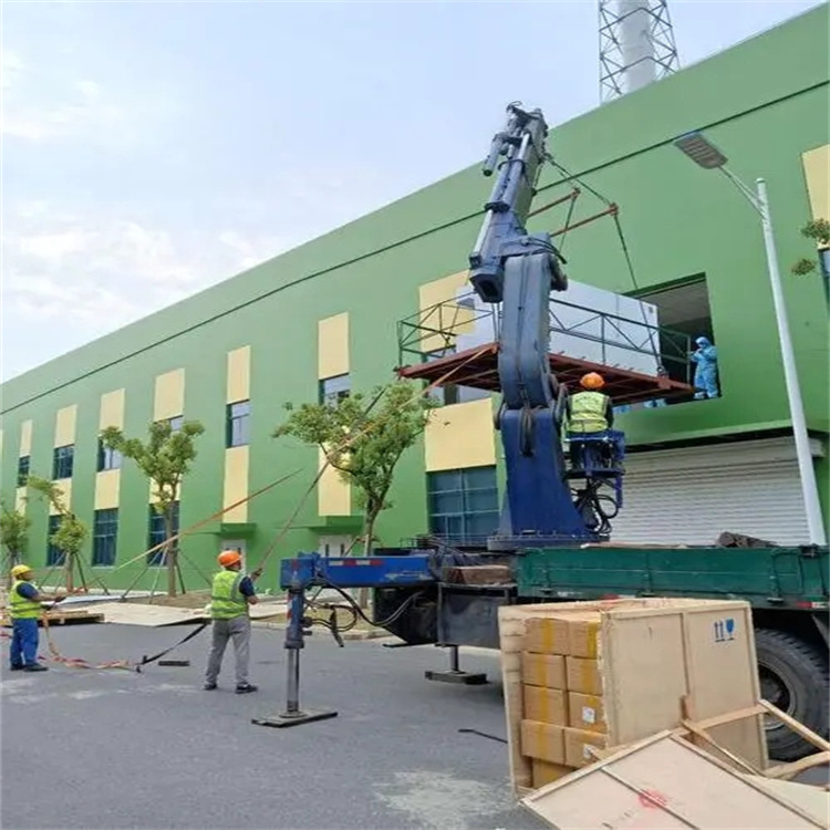 银海大件吊装上楼